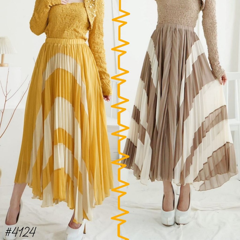 X 4124 ROK ASYMETRIC SKIRT IMPORT
