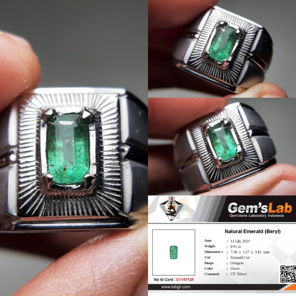 Natural Emerald Beryl Batu Permata Zamrud/Jamrud Zambia Colombia Ethiopia Brazil Russia Bukan Sapphi
