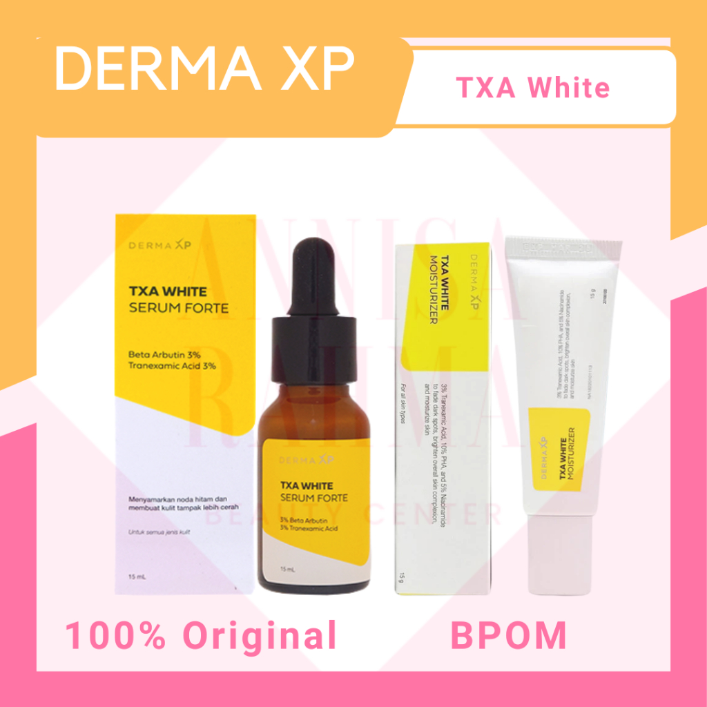 Derma XP TXA White Serum Forte 15 ML & TXA White Moisturizer 15 ML