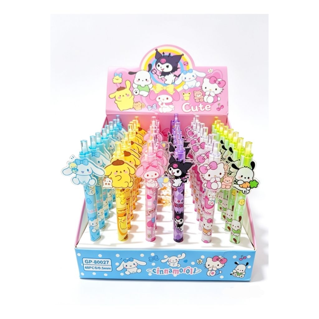 Bolpen Gel Klik Cinnamoroll / Bolpen Estetik / Bolpen Lucu / Bolpen Aesthetic