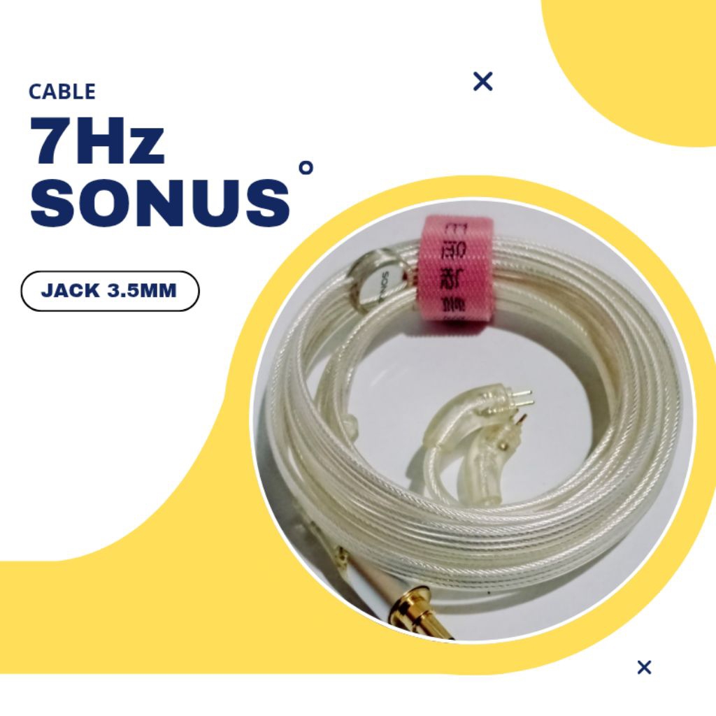 7Hz / 7 Hertz SONUS Cable Only 0.78mm-2pin 3.5mm Single-ended - Second