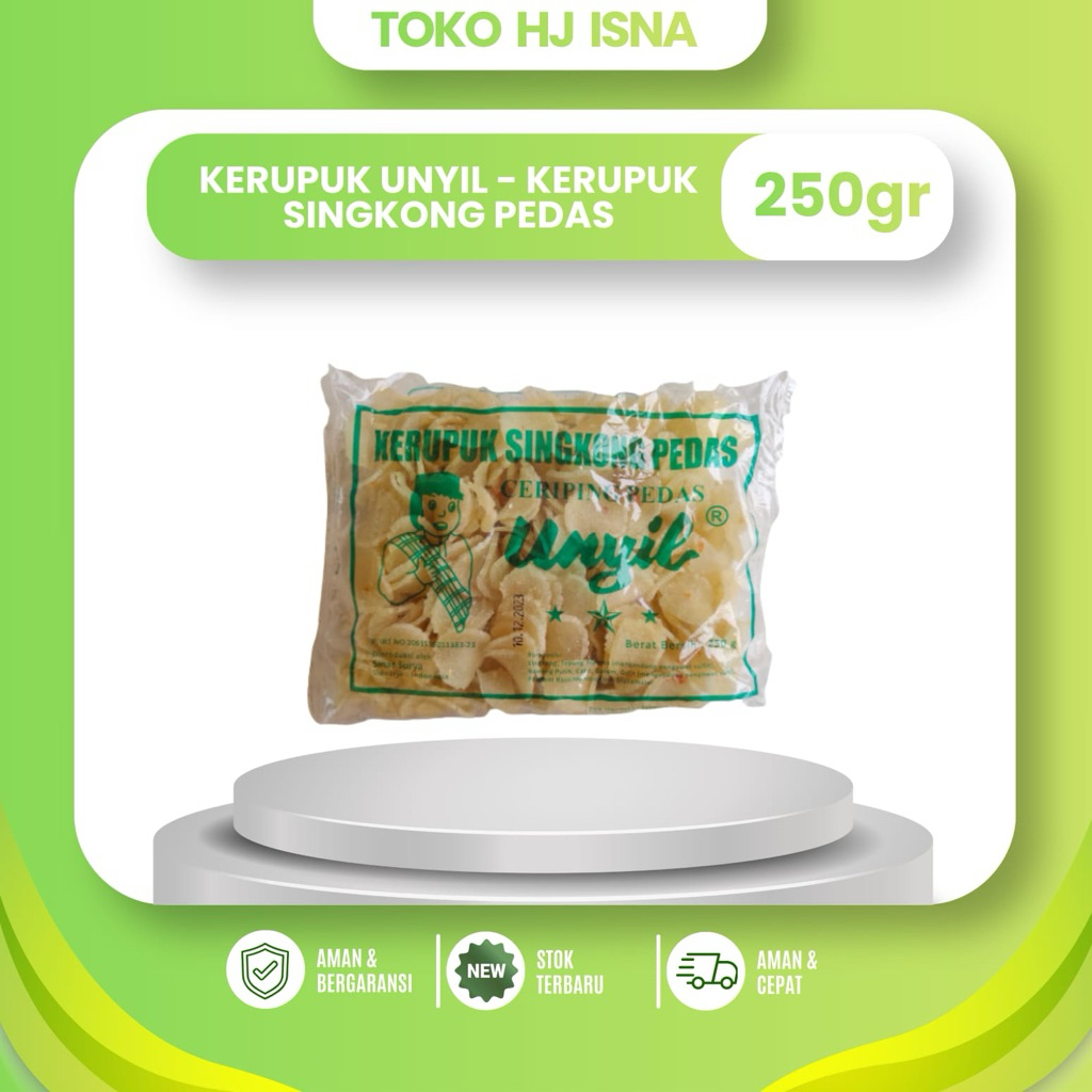 krupuk Unyil - Krupuk Singkong pedas 250gr