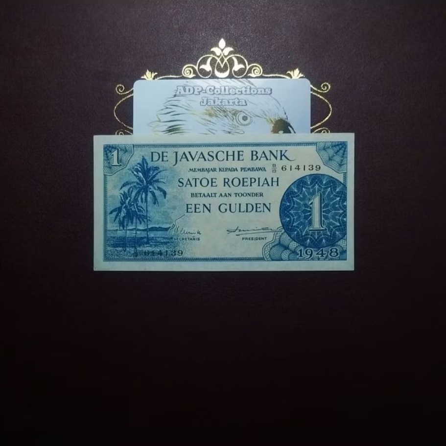 Uang Kuno 1 Rupiah Federal 1948