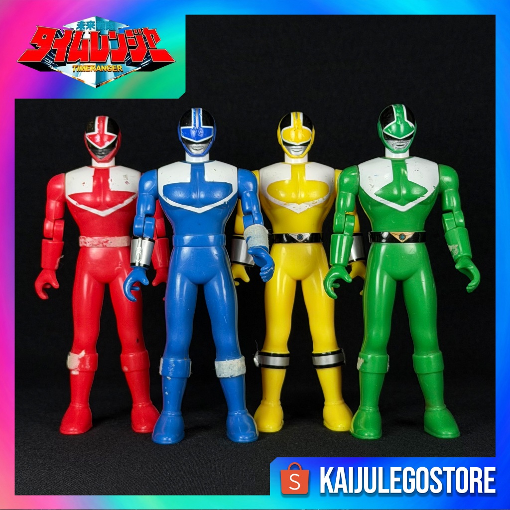 Middle Size Timeranger Plastic Figure Bandai 2000 Mirai Sentai Timeranger (2000)