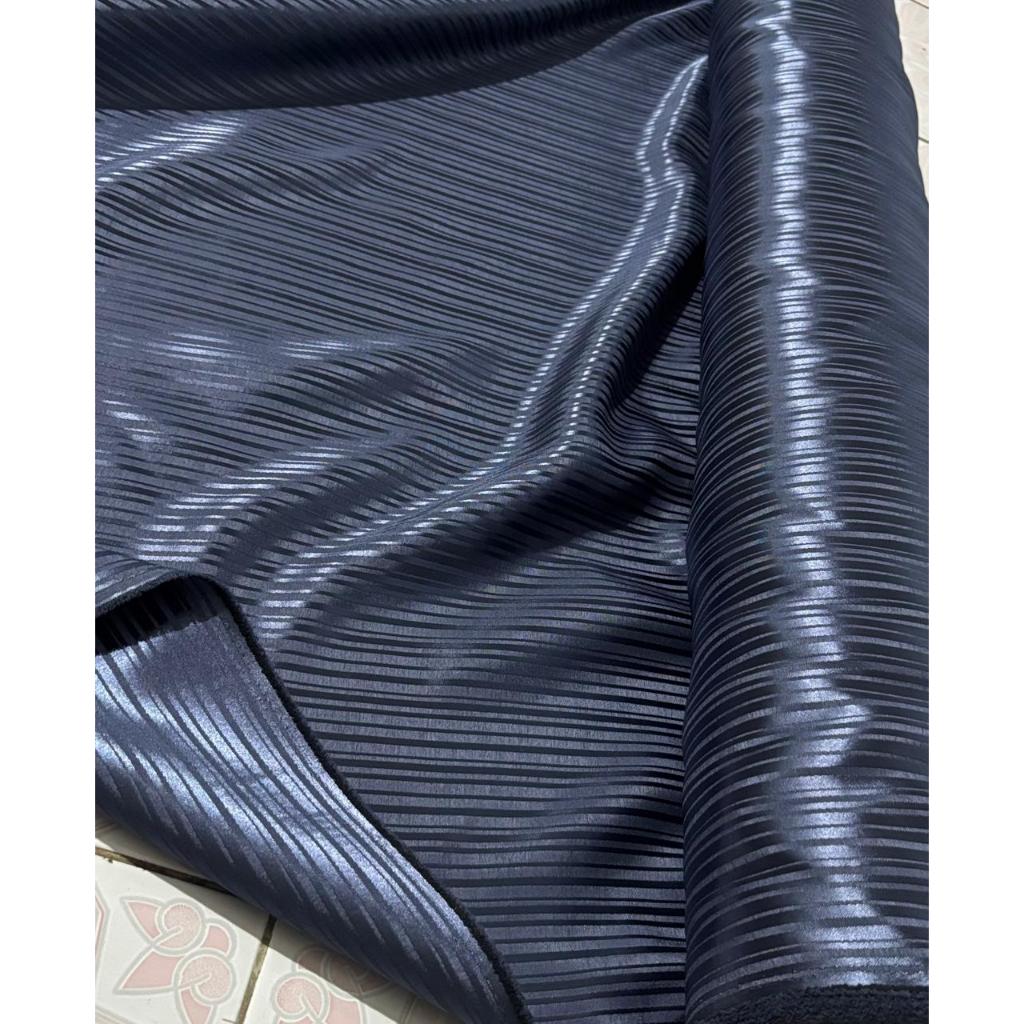 Bahan Sofa Timbul Salur / Kain Salur Meteran / Bahan Sofa Garis Salur