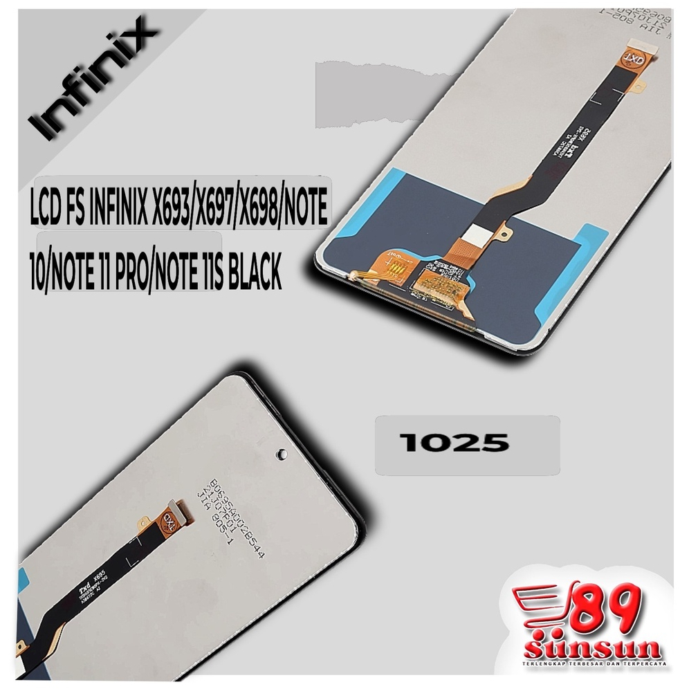LCD FULLSET INFINIX NOTE 11S/X698/X697/X693/POVA 2/POVA 3