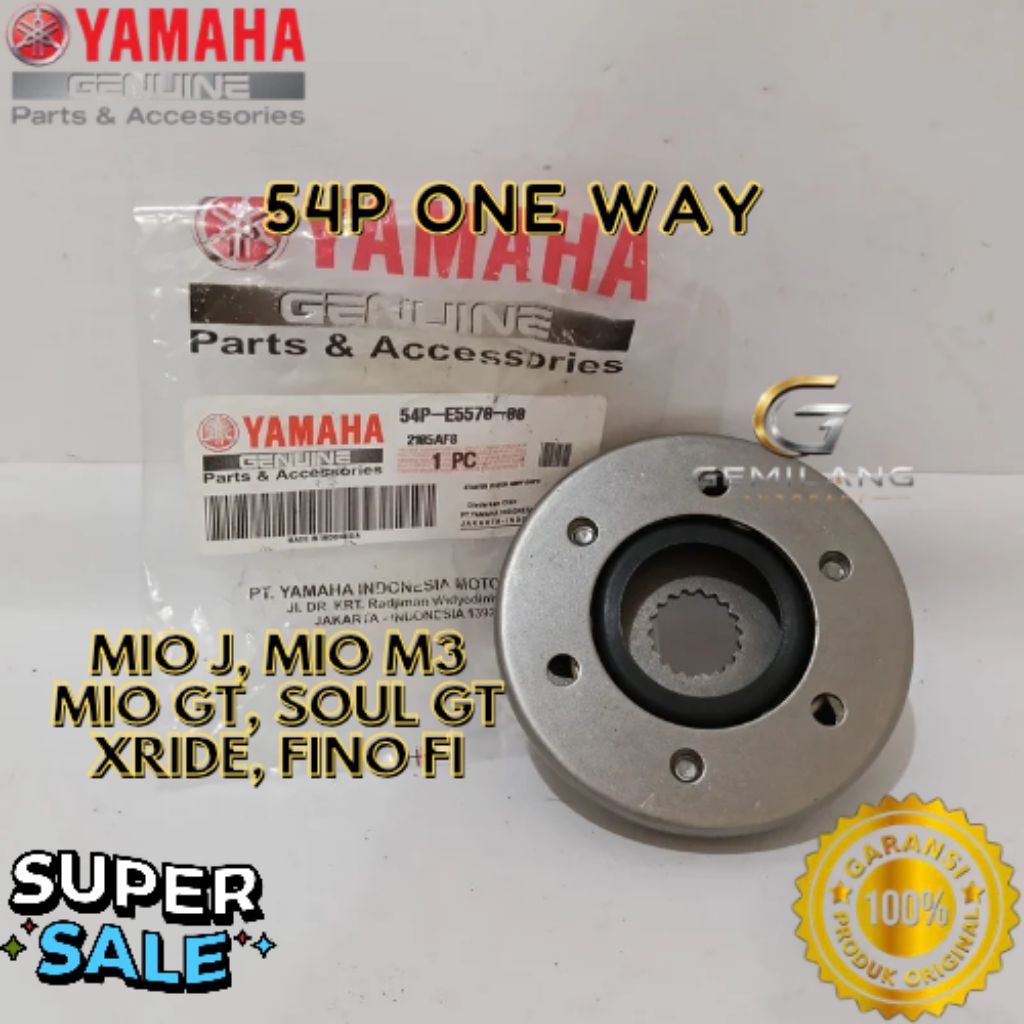 ONE WAY KODE 54P, ONE WAY MIO J, ONE WAY MIO M3, ONE WAY MIO GT, ONE WAY SOUL GT, ONE WAY FINO FI