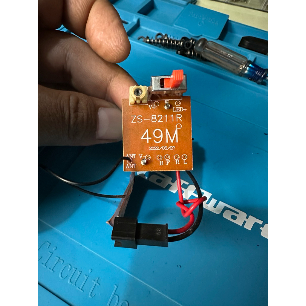 Modul RC Rx 49 Mhz