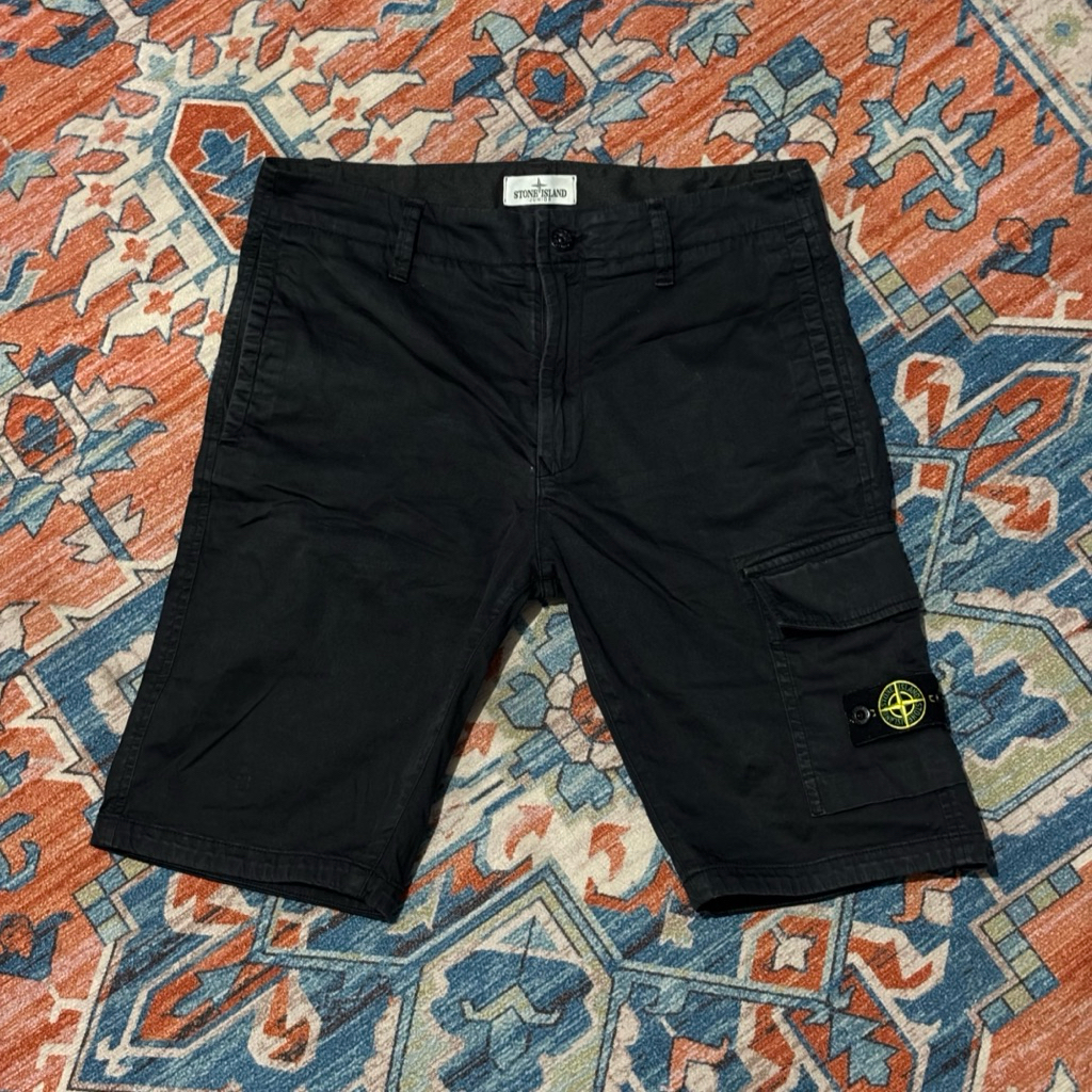 Stone Island Original Junior Badge Cargo Pant Navy Bekas
