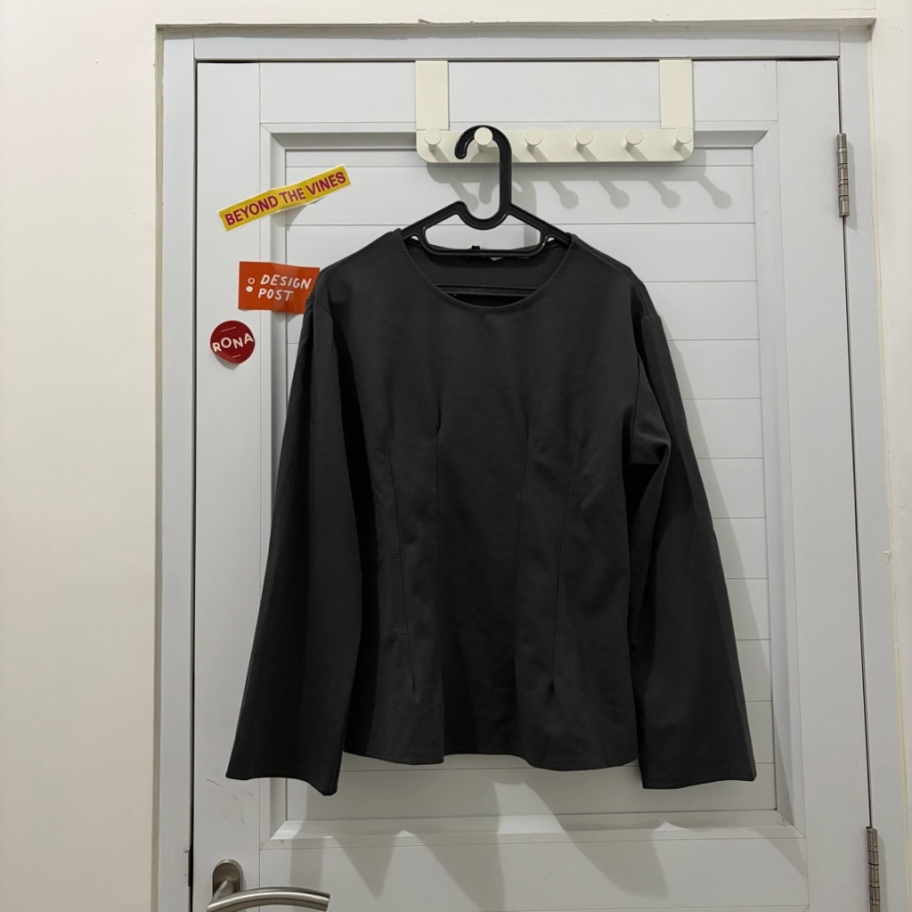 Claryn Lucy Top Charcoal size XL