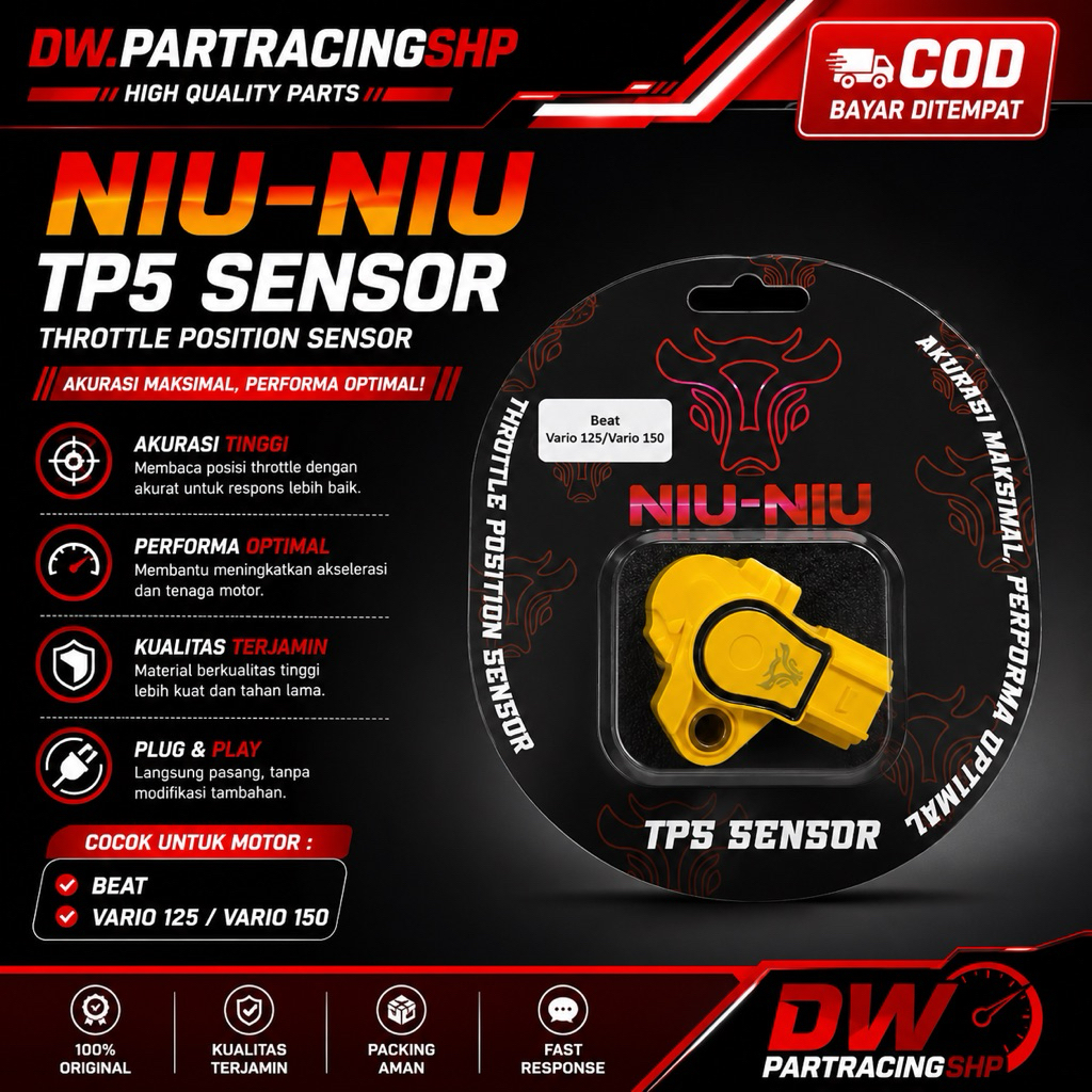 SENSOR TPS NIU NIU VARIO 125/150 KZL/K44 SCOPPY /BEAT FI/BEAT ESP
