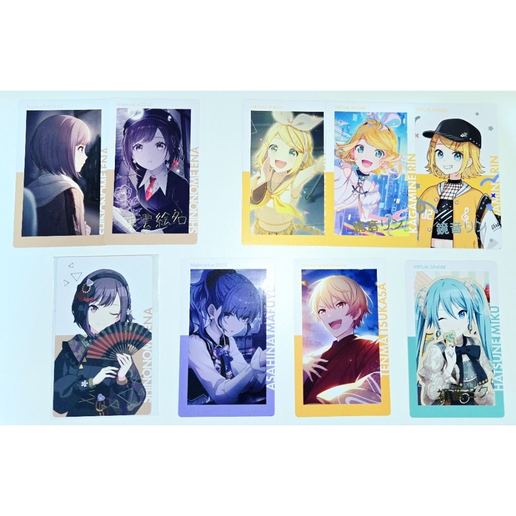 Project Sekai Various Foil & Epick Card Set