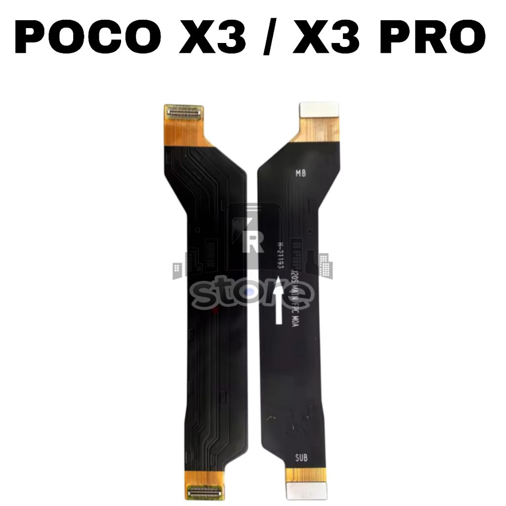 FLEXIBLE MAIN BOARD / FLEXIBLE CAS POCO X3 / X3 NFC / X3 PRO