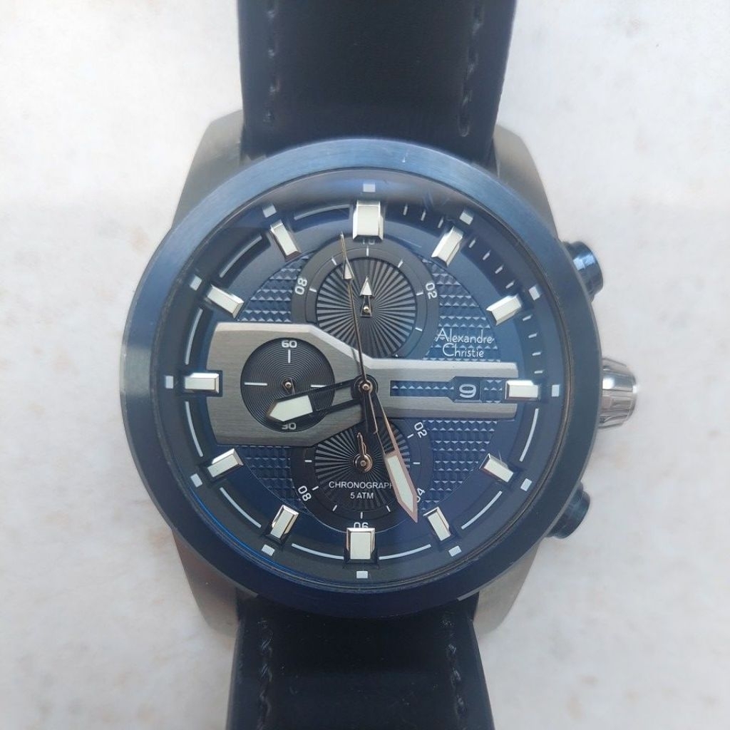 JAM TANGAN PRIA ALEXANDRE CHRISTIE AC 6562 MC BEKAS / SECOND / PRELOVED