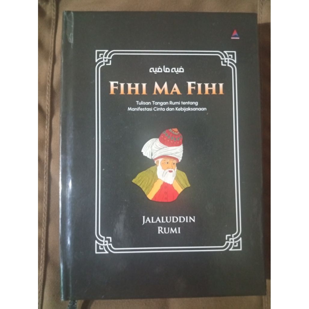 buku fihi ma fihi jalaluddin rumi hard cover preloved