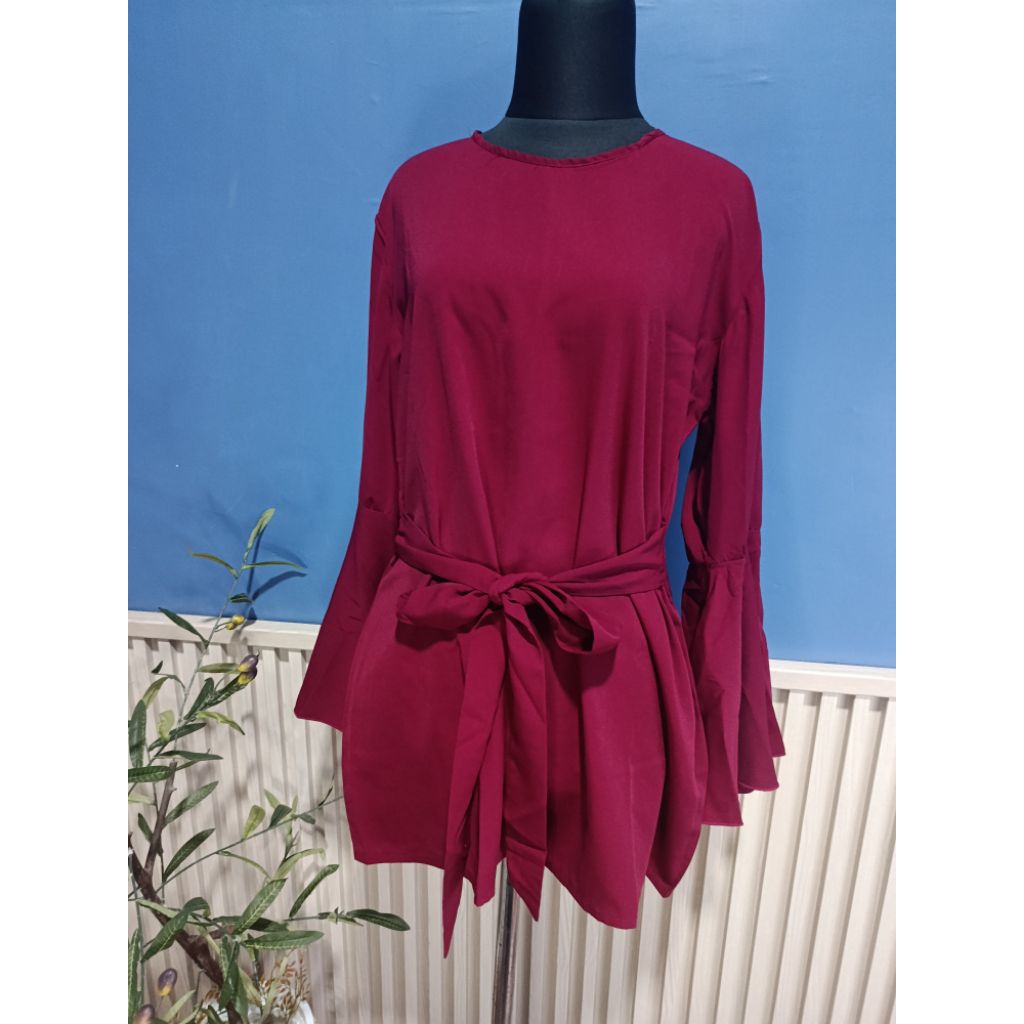 preloved set tunik Claudia cintya Bella