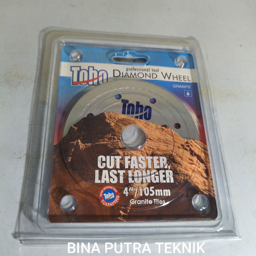 mata gerinda potong keramik/granite merek toho ukuran 4 inch tipe basah/granite tiles