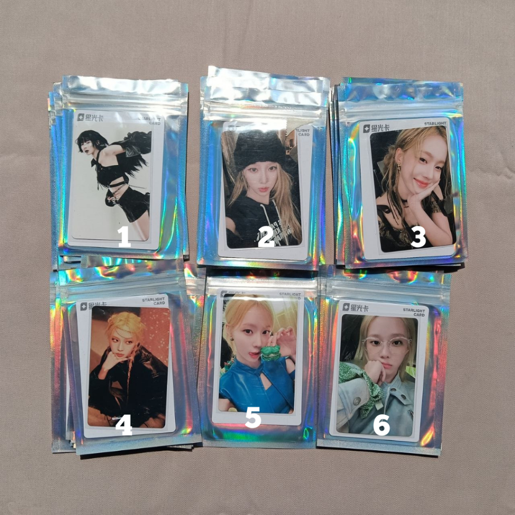 Photocard QQ music Winter AESPA official sealed PC official Drama Armageddon Whiplash