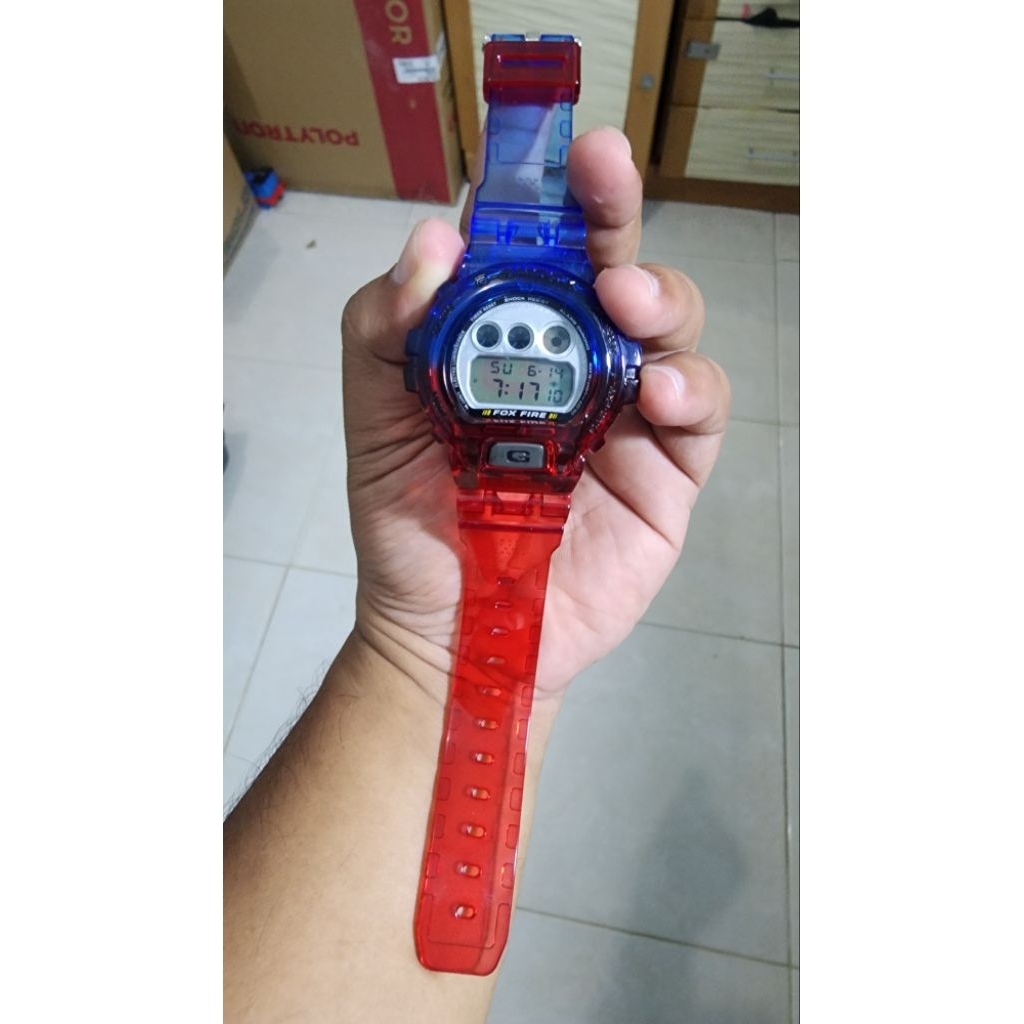 G Shock DW-6900 Fox Fire Japan M