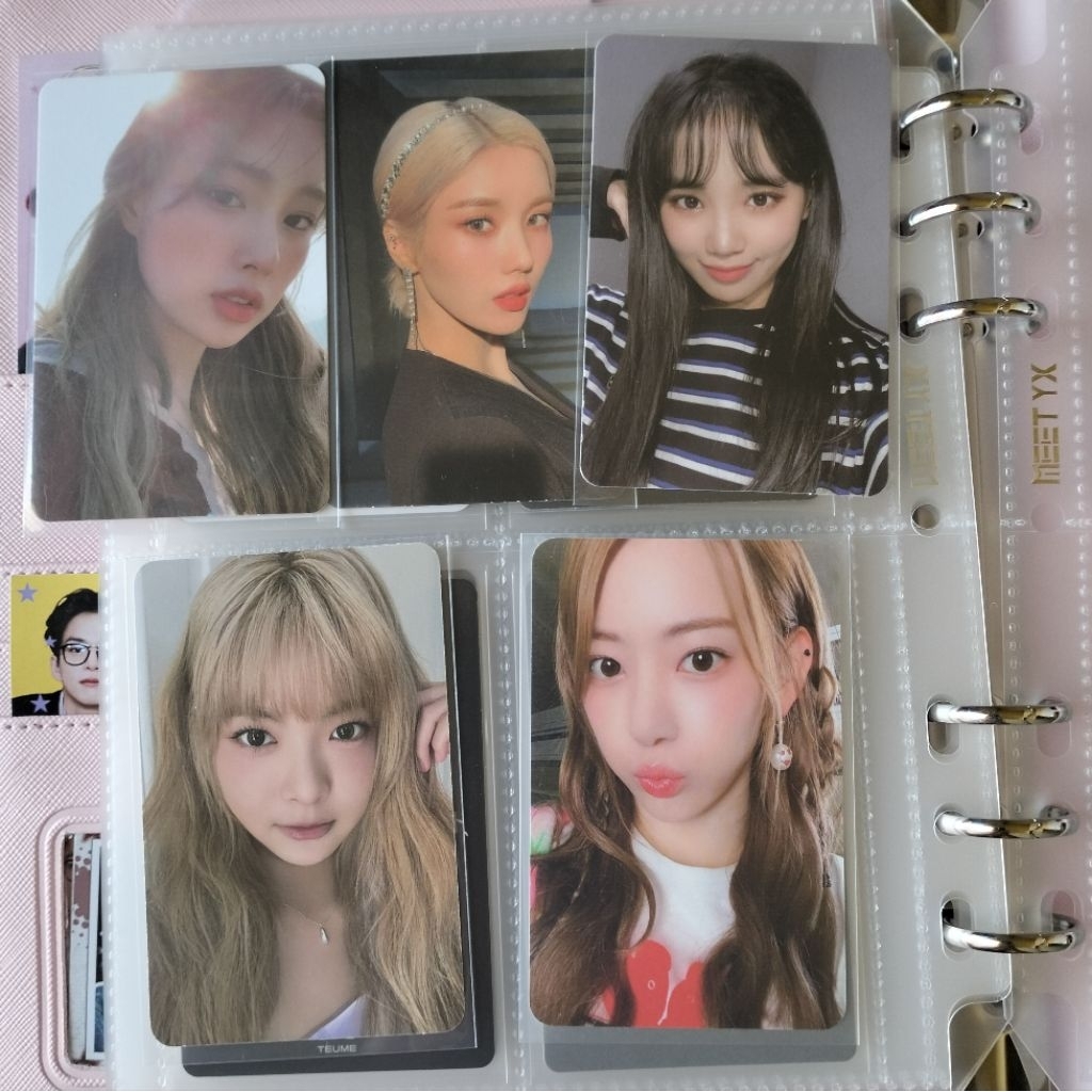 PHOTOCARD PC OFFICIAL IZONE LE SSERAFIM HYEWON EUNBI CHAEWON EUNCHAE SAKURA ONE REELER ILALANG SG24 