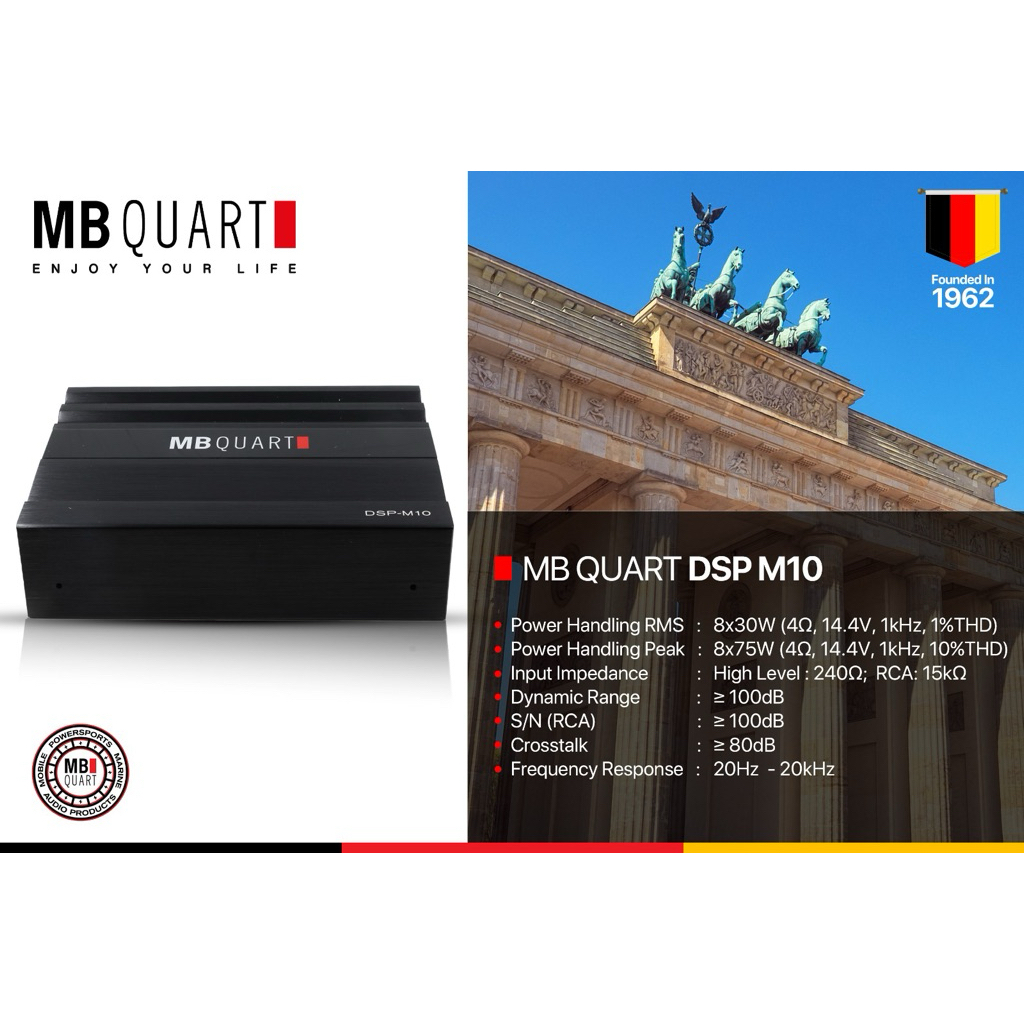 MB QUART DSP-M10 (DSP Built-in Ampli)