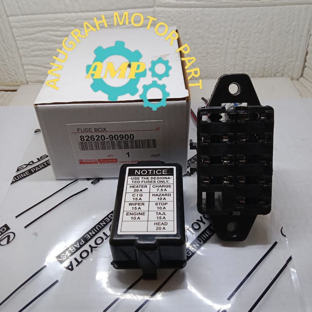 box sekring fuse box Toyota kijang 5k