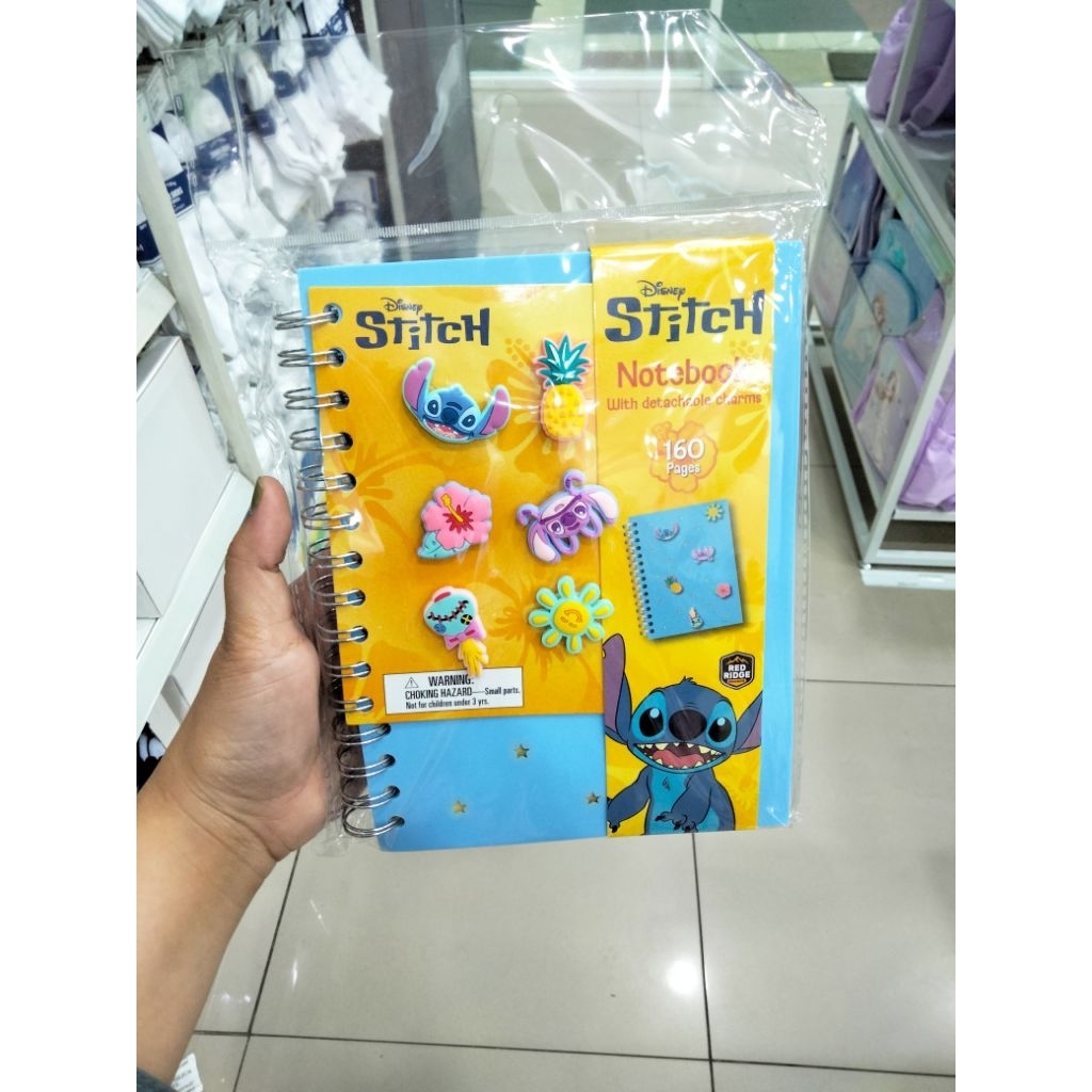 ‼️MR DIY X STITCH‼️ STHFRD NOTEBOOK &  CHARM 20*3CM