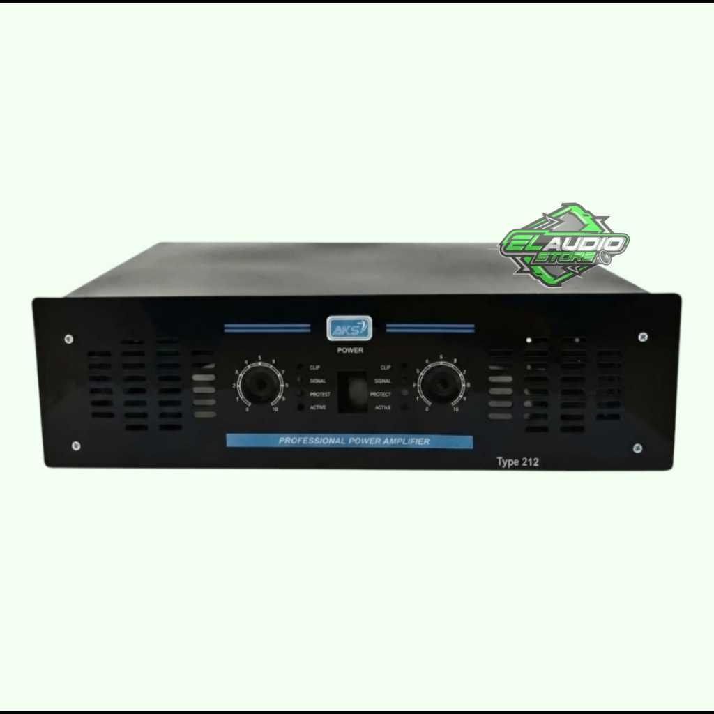 Box Power Amplifier 212 / Box Power 2 Channel Bahan Plat Besi Tebal