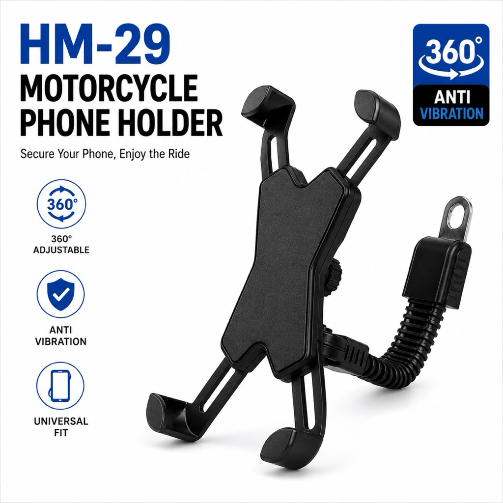 Phone Holder Spion Motor Phone Holder Stang Motor Phone Holder Stang Sepeda Full Besi