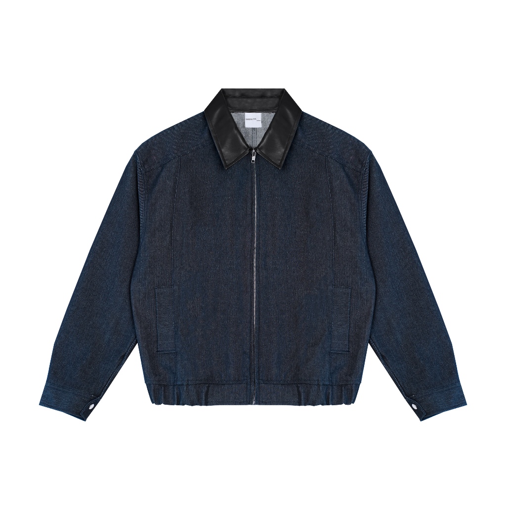 GrowthCasual - Blouson Raw Blue Denim Jacket