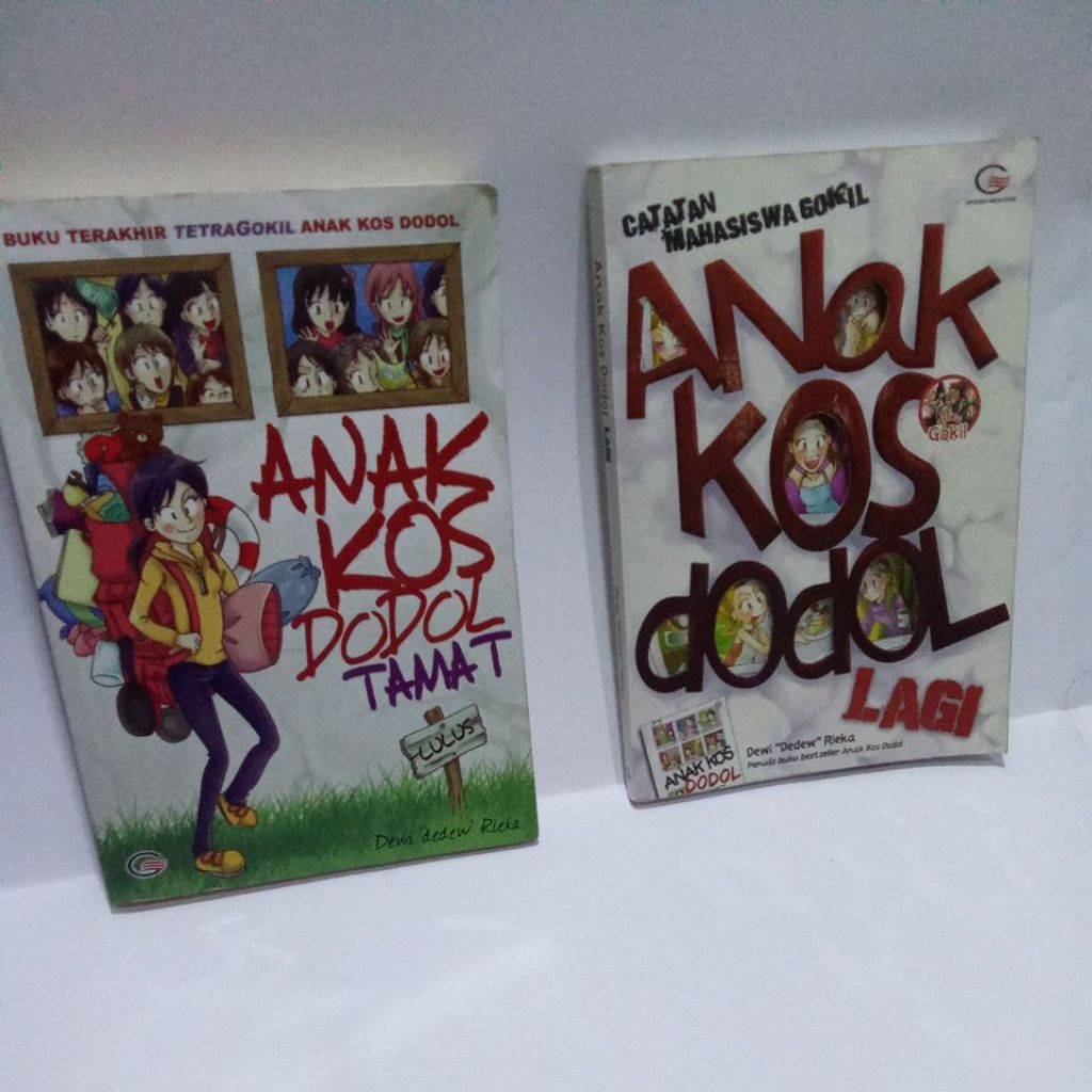 Novel anak kos dodol bekas original
