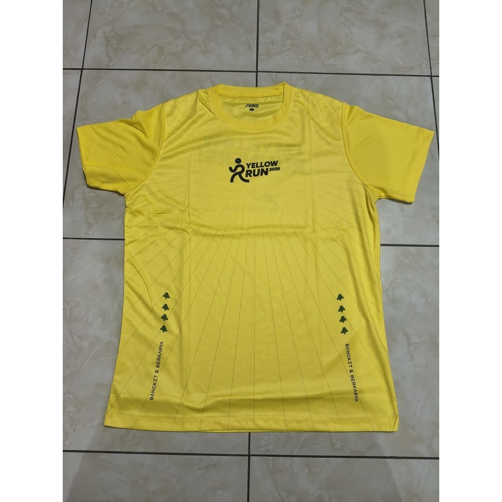 Jersey Lari Yellow Run Race & Finisher