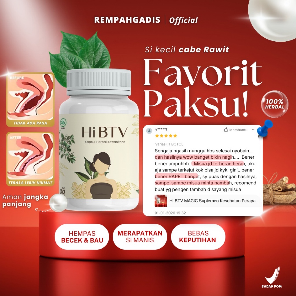 HI BTV MAGIC - Pelopor Ramuan Herbal Kewanitaan