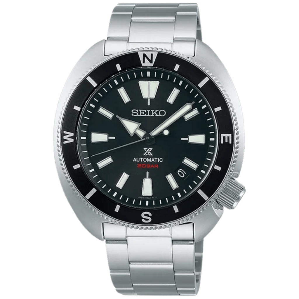 Galery Jam Tangan Seiko Prospex SRPH17K1 Tortoise Land Automatic 200M Black Dial Stainless Steel Str