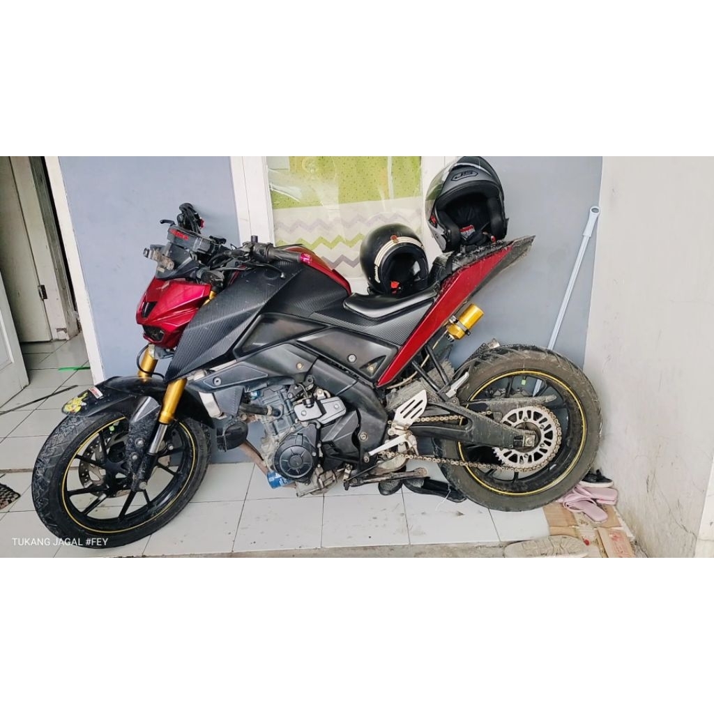 Rangka Yamaha Xabre PNP enggine R25 Bahan Modifikasi Untuk Anda