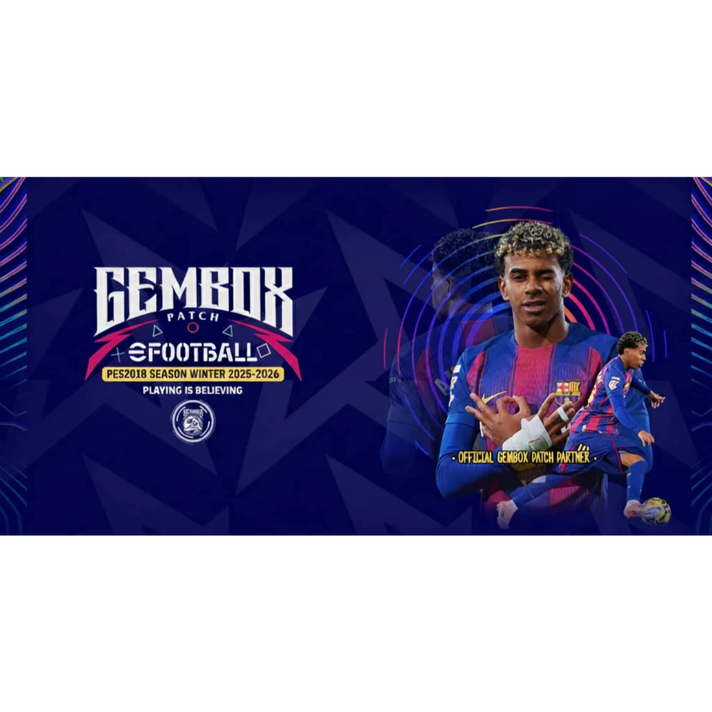 [TERBARU] Kaset DVD Game PS3 PKG CFW HEN PES 2026 GEMBOX PATCH WINTER SEASON