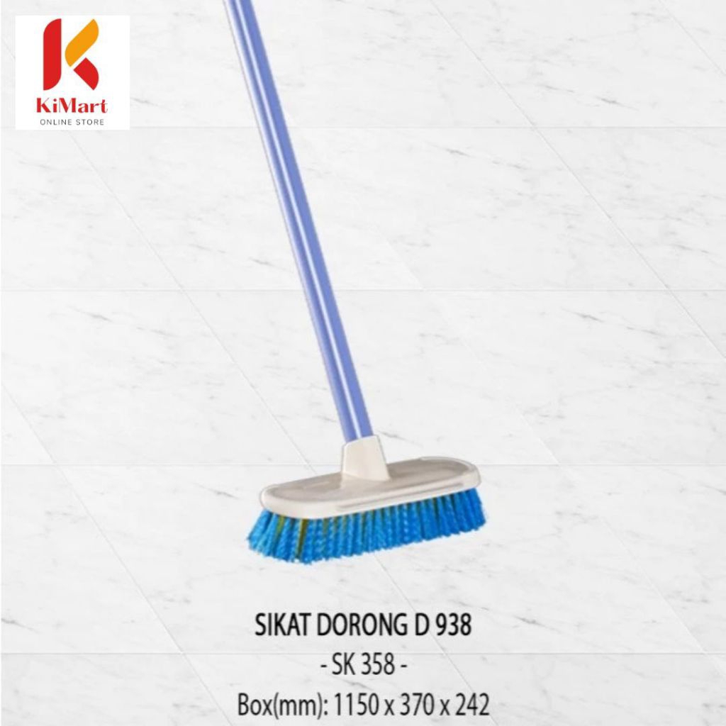 Dragon Sikat Dorong D938 Sk358 Gagang Panjang 110cm