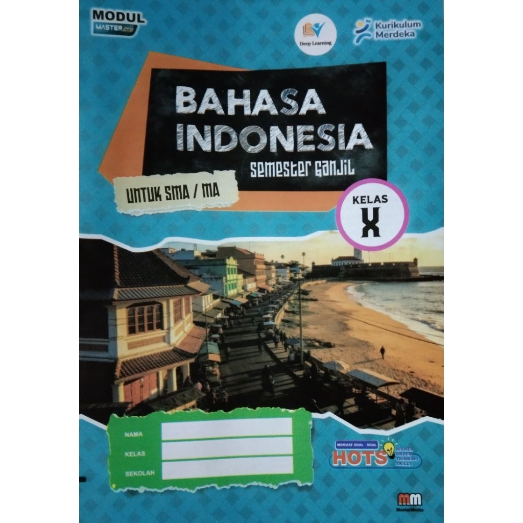 LKS SMA BAHASA INDONESIA KELAS 10 11 SEMESTER  1 KURIKULUM MERDEKA