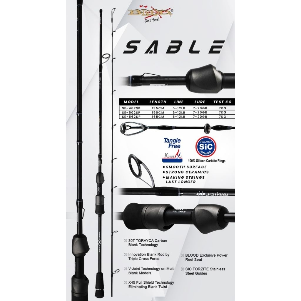 JORAN BLOOD SABLE 135/150/165 CM (Carbon Hollow)