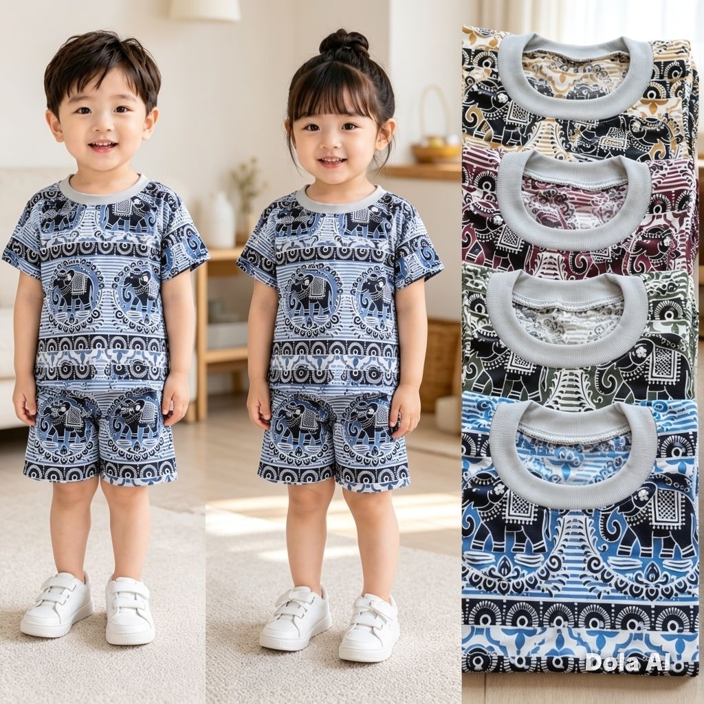 GROSIR SET KIANO 1KODI ISI 20 STELL/ BAJU SET ANAK/ PAKET USAHA