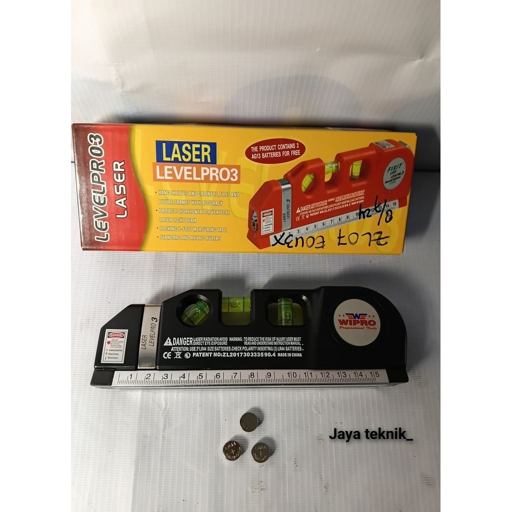Laser Level Pro 3 / Fixit Laser LevelPro3 Multifungsi