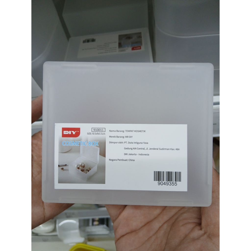 storage box tempat penyimpanan serbaguna aksesoris sticker | mr diy