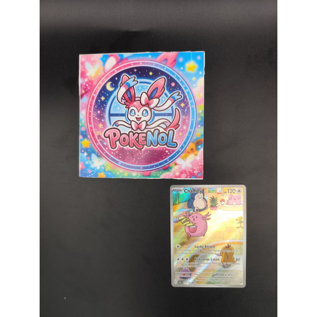 Kartu Pokemon TCG Chansey AR 190/167 Bahasa Indonesia