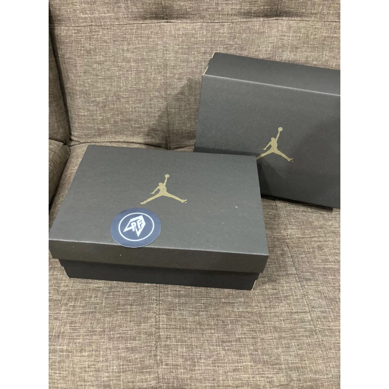 JUAL DUS / BOX / INNER BOX SEPATU NK3 JORDAN DEWASA BLACK GOLD PF