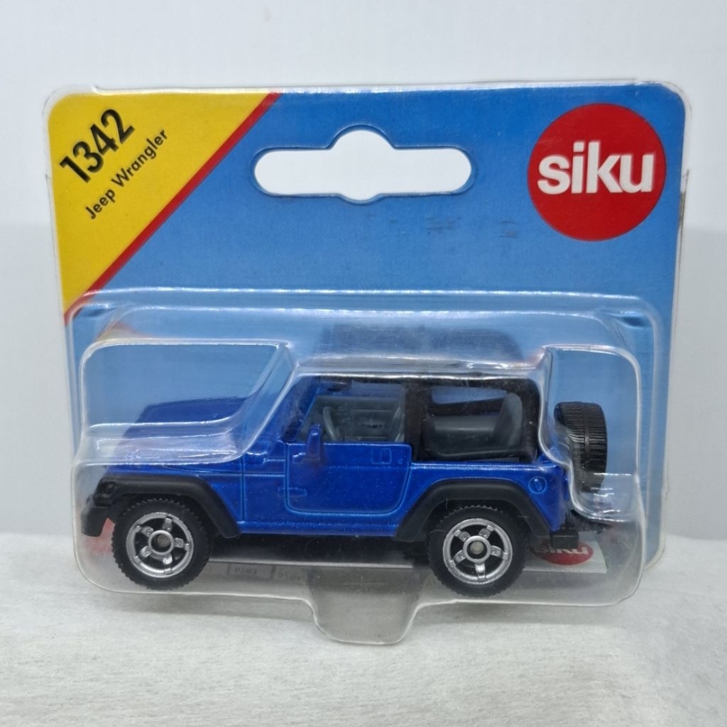 Jeep Wrangler Siku Diecast