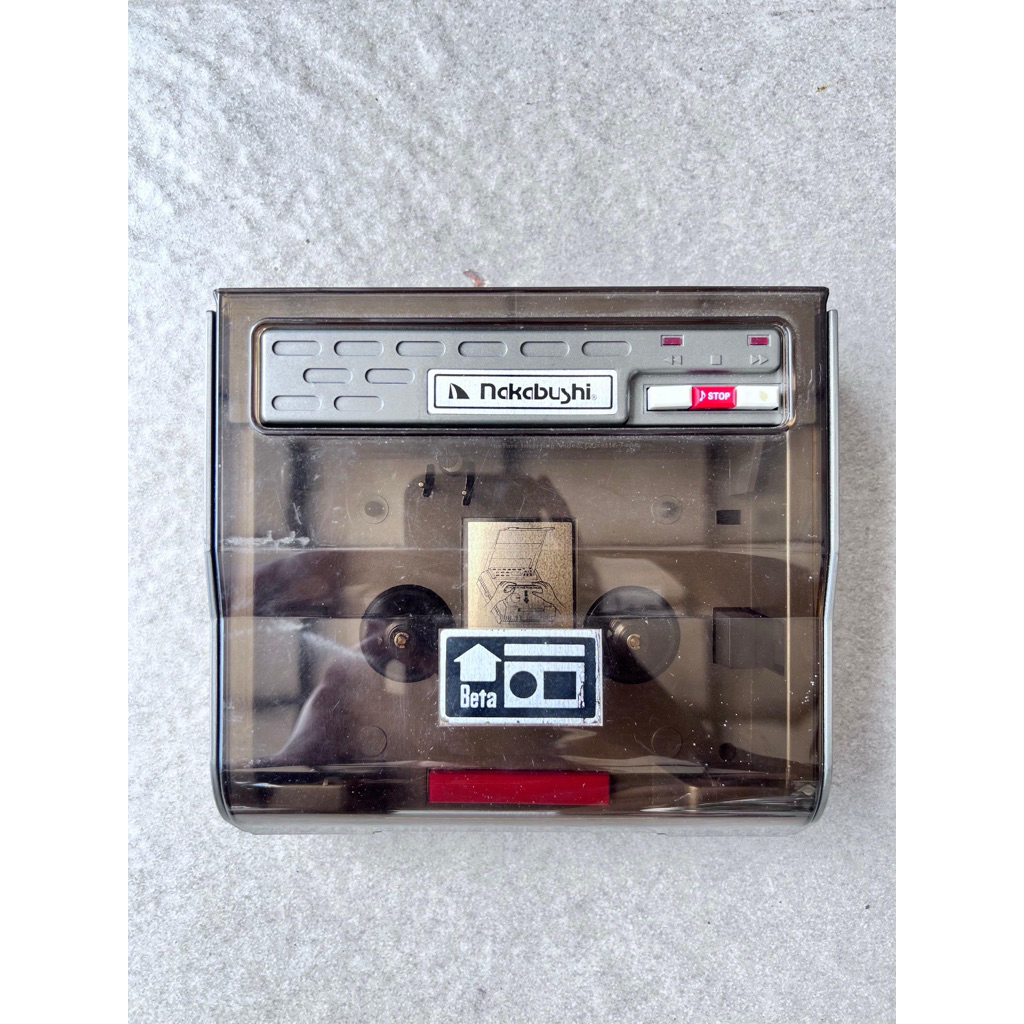 Vintage Rewinder Kaset Betamax Nakabushi