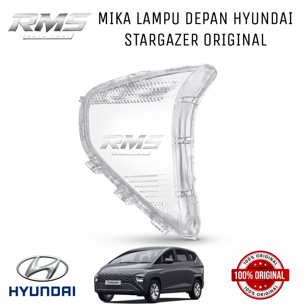 mika headlamp lampu depan hyundai stargazer mika kaca lampu depan stargazer original kanan atau kiri