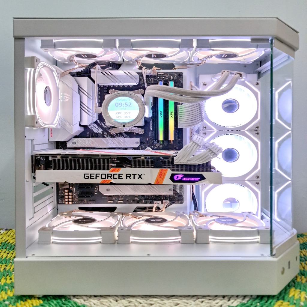 Gaming PC Ryzen 9 5900X RTX 3060 12GB 1TB NVME 32GB Ram Asus ROG B550 Grafis Lumion Ragnarok Wukong