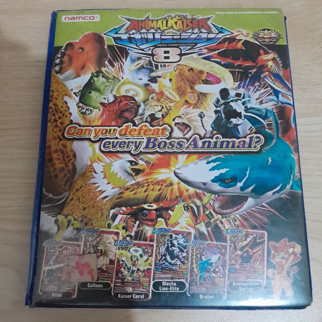 Buku Kartu Animal Kaiser Kecil (Preloved)