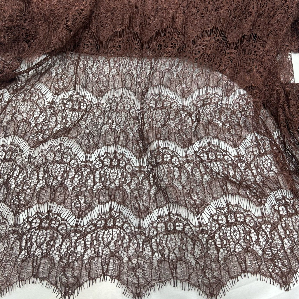 Kain Renda meteran.non gliter kain Brukat streiming.bahan renda pinggiran.renda putih